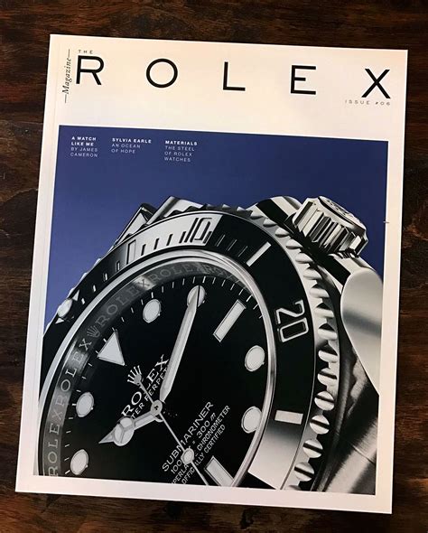 rolex magazine issue 6|jake rolex magazine.